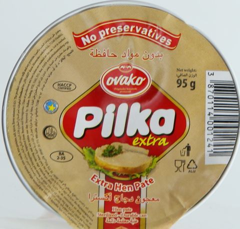 Ovako Pilka Extra Hen Pate 95g