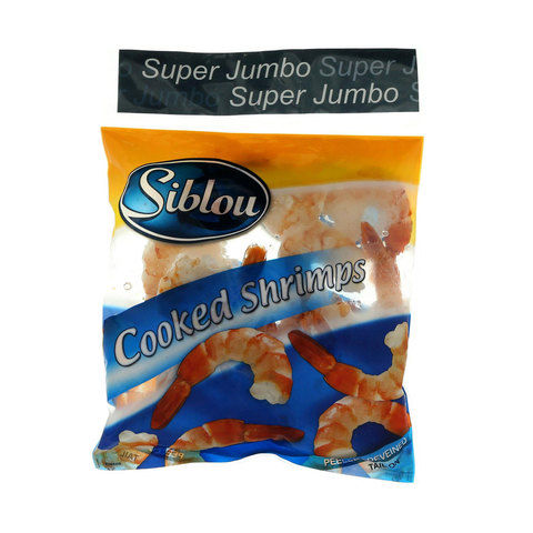 Siblou Super Jumbo Cooked Shrimps 500g