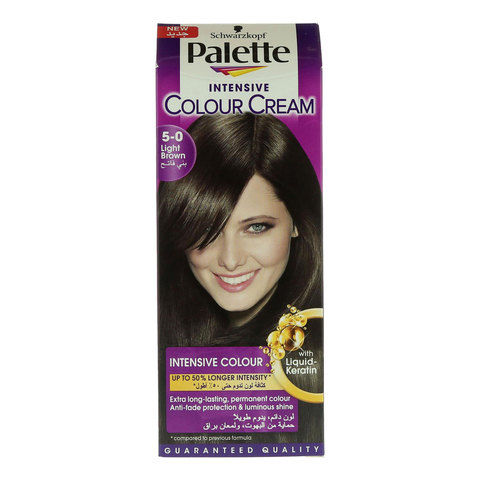 Schwarzkopf Palette 5-0 Light Brown Intensive Colour Cream