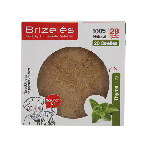 Brizeles Galettes Thyme 140g
