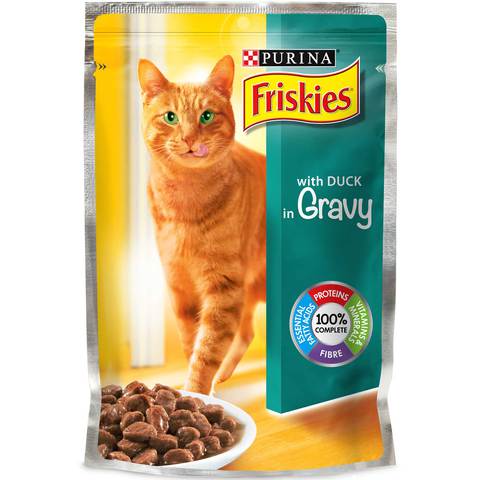 friskies cat food pouches