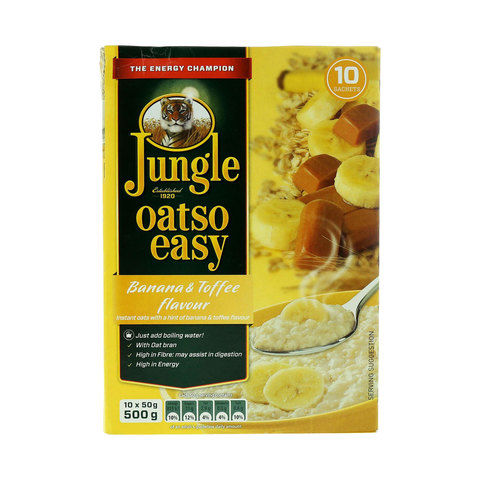 Jungle Banana & Toffee flavor Oats 500g