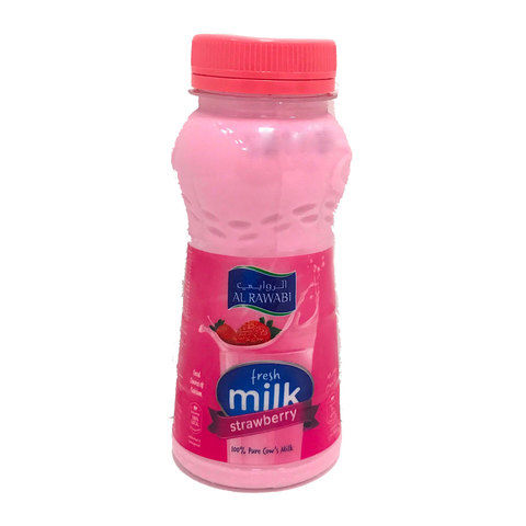 Al Rawabi Strawberry Milk 200 ml