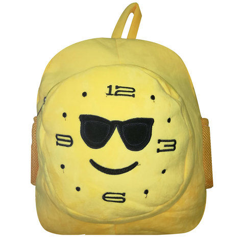 Soft Cuddly Clock Backpack 14