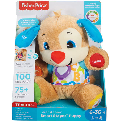 fisher price puppy laugh and learn