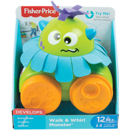 fisher price walk and whirl monster