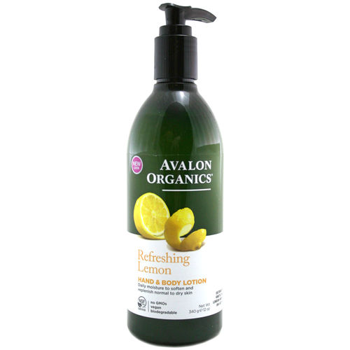 Avalon s Refreshing Lemon Hand & Body Lotion 340g