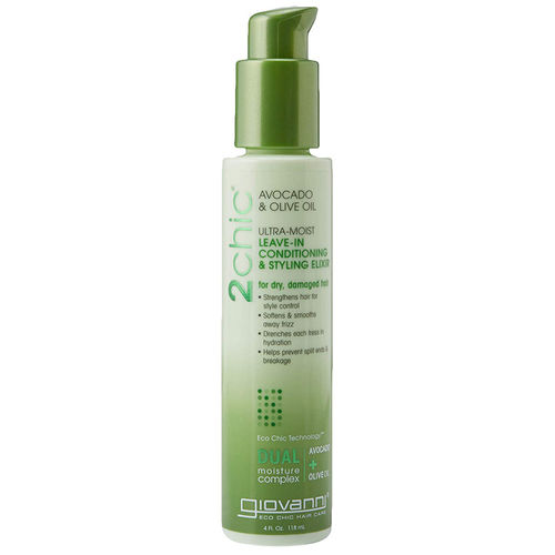 Giovanni 2Chic Avocado & Olive Oil Leave In Conditioning & Styling Elixir 118ml