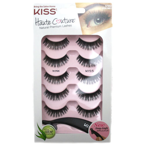 Kiss Haute Couture Natural Premium Lashes "Wink" 10 Pack