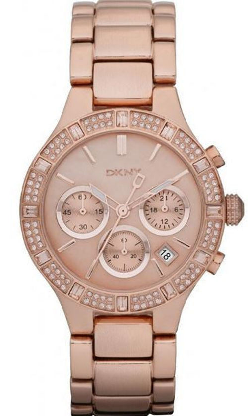 DKNY Crosswalk Quartz Silver Dial Stainless Steel Ladies Watch NY2789 –  Watches of America