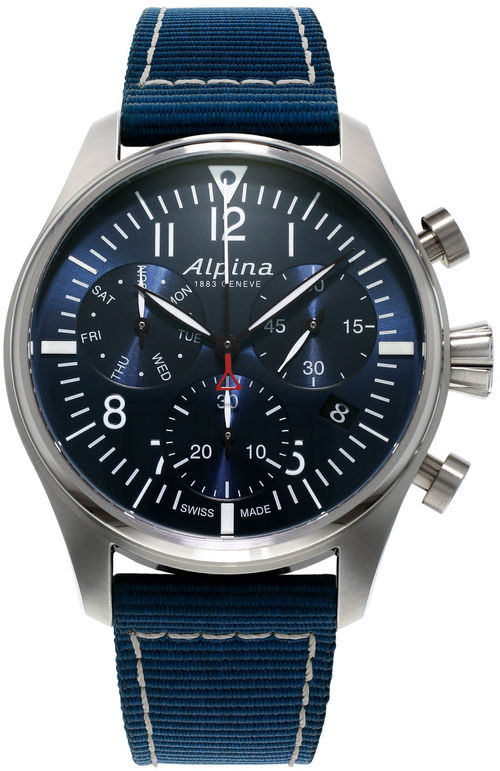 Alpina Watch Startimer Pilot Chronograph Quartz