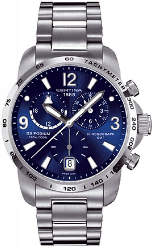 Certina Watch Ds Podium Big Size Chrono Gmt Quartz D Desertcart