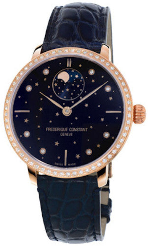 Frederique Constant Watch Slimline Moonphase Stars