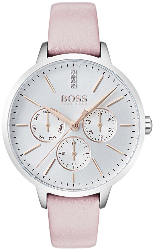 ladies silver hugo boss watch