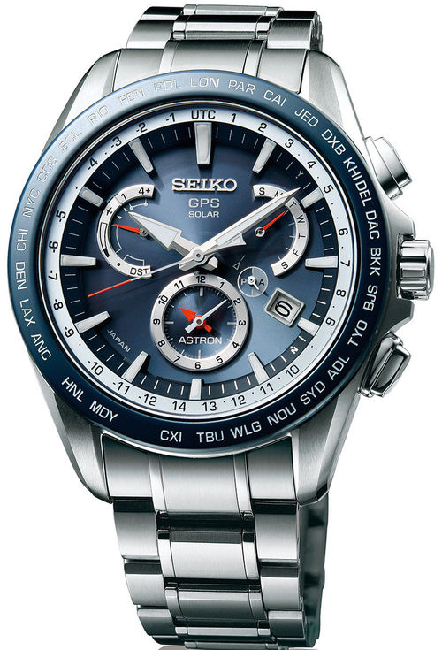 Seiko Astron Watch GPS Solar Dual Time