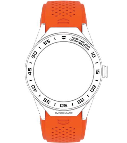 Tag heuer connected orange Clearance