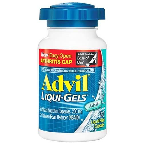 Advil Easy Open Ibuprofen 200 mg - 160 Liqui-Gels
