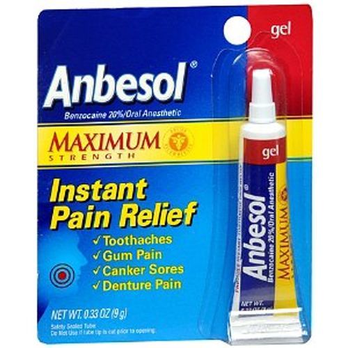 Anbesol Anbesol Gel Maximum Strength - 1 Tube