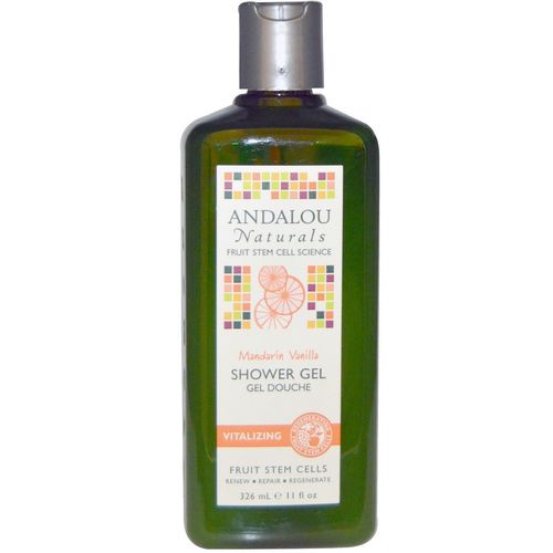 Andalou Naturals Shower Gel Mandarin Vanilla - Vitalizing - 11 fl oz