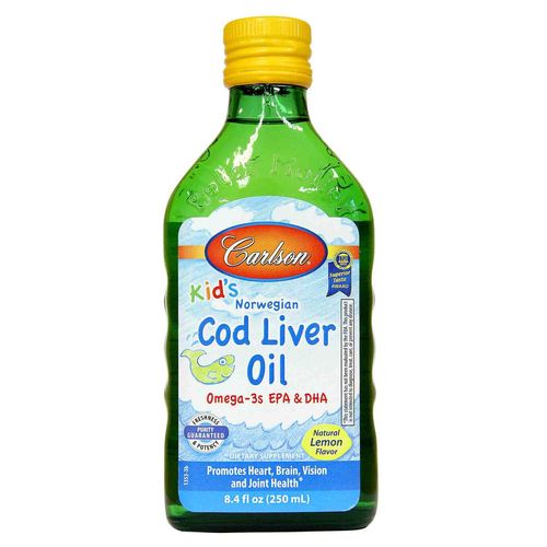 Carlson Labs Cod Liver Oil for Kids - 250 ml