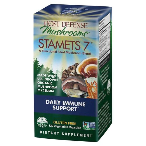 Host Defense Stamets 7 - Daily Immune Support - 120 Vegetarian s