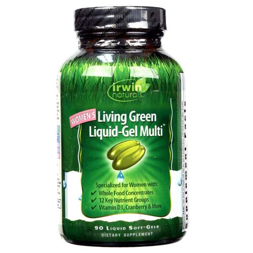 Irwin Naturals Women's Living Green Multi - 90 Softgels