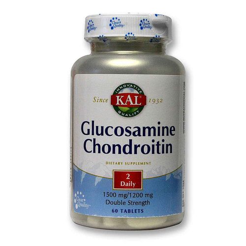 Kal Glucosamine Chondroitin 2 Daily - Double Strength - 60 s
