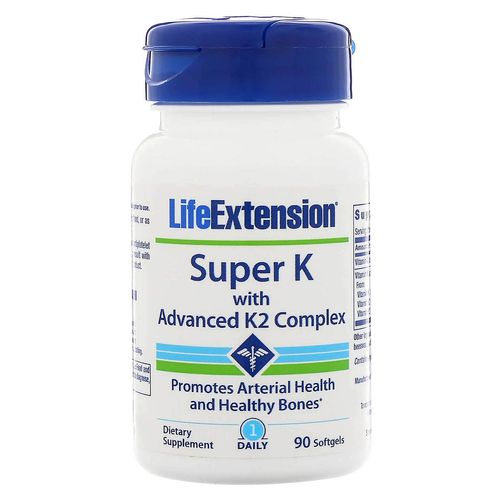 Life Extension Super K with Advanced K2 Complex - 90 Softgels