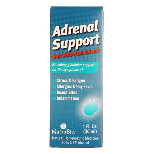 Natra-Bio Adrenal Support Unflavored - 1 oz