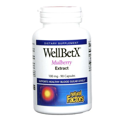 Natural Factors WellBetx Mulberry Extract - 90 s