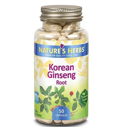 Nature's s Korean Ginseng Root - 50 Caps