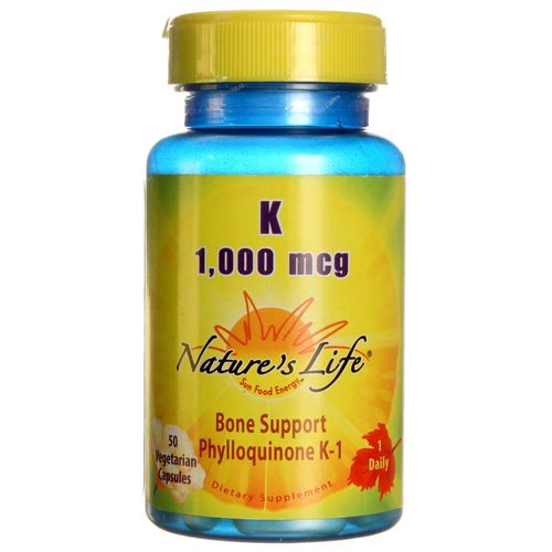 Nature's Life K 1-000 mcg - 50 Vs