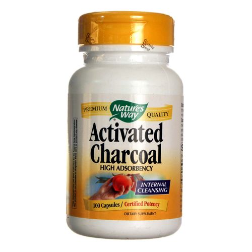 Nature's Way Activated Charcoal - 100 Caps