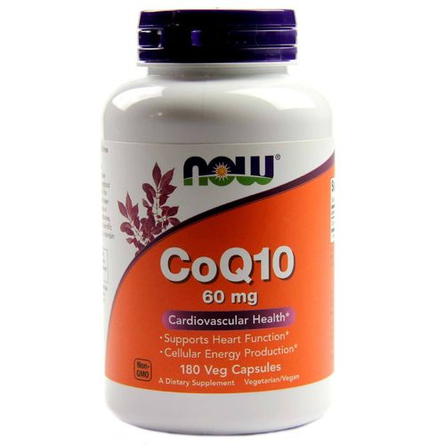 Now Foods CoQ10 - 60 mg - 180 Vegetarian s