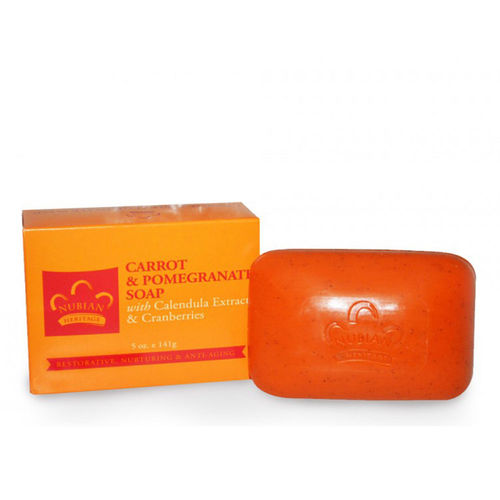 Nubian Heritage Carrot Pomegranate Soap - 5 oz