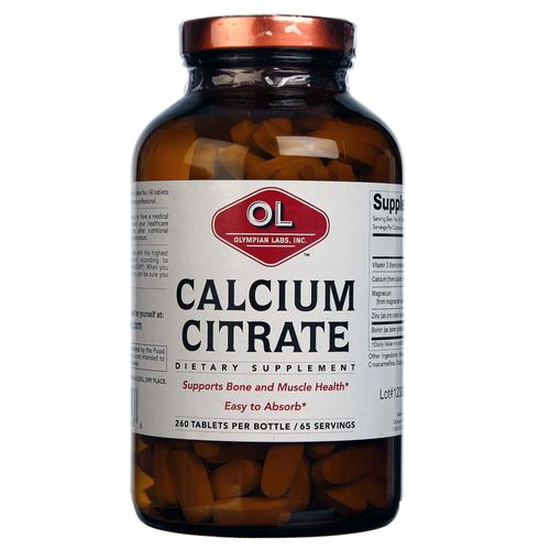 Olympian Labs Calcium Citrate - 260 s