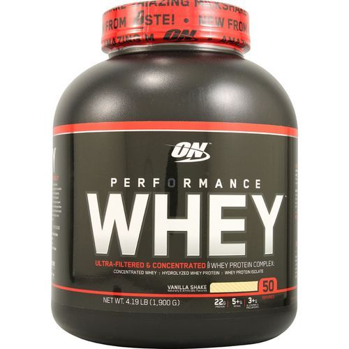 Optimum tion Performance Whey Vanilla Shake - 4 lb