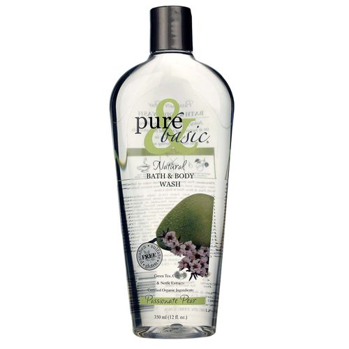 Pure and Basic Bath Body Wash - Passionate Pear Passionate Pear - 12 oz