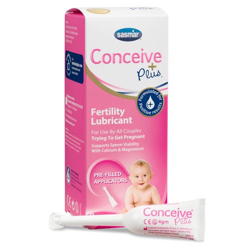 Sasmar Conceive Plus Applicators - 3 4g Pre-Filled Applicators