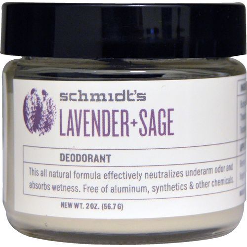 Schmidt's Natural Deodorant Jar Deodorant Lavender + Sage - 2 oz