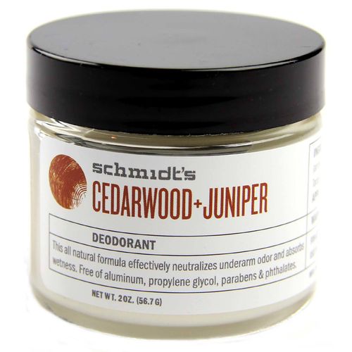 Schmidt's Natural Deodorant Jar Deodorant Cedarwood + Juniper - 2 oz