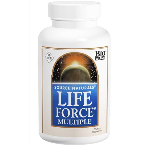 Source Naturals Life Force Multiple Iron Free - 180 s