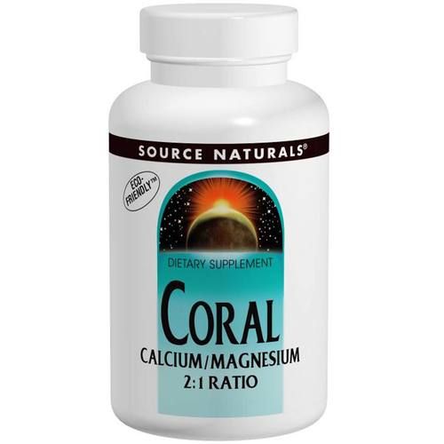 Source Naturals Coral Calcium Magnesium 2:1 Ratio - 45 s