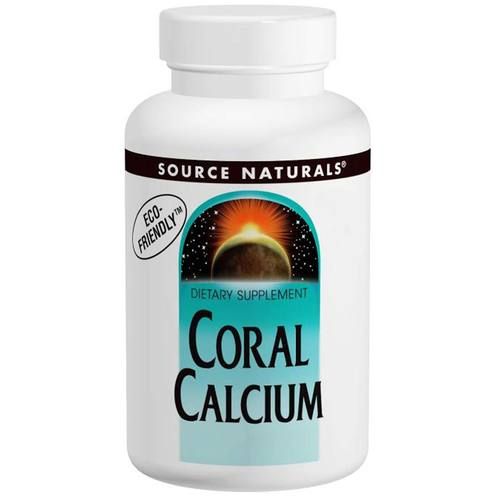 Source Naturals Coral Calcium 600 mg - 240 Caps