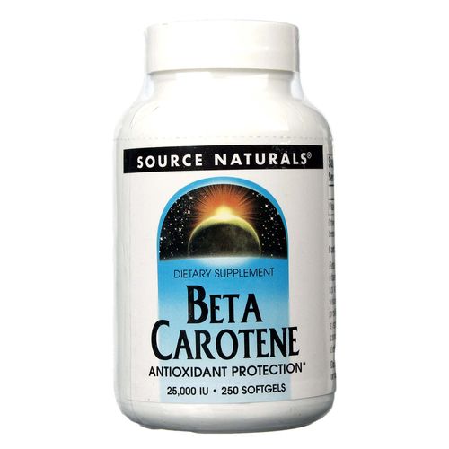 Source Naturals Beta Carotene - 25,000 IU - 250 Softgels