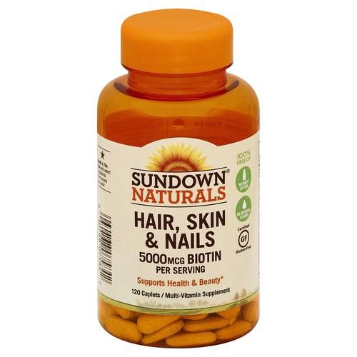 Sundown Naturals Hair- Skin Nails - 120 Cets