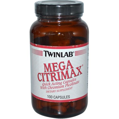 Twinlab Mega CitriMax with Chromium Picolinate - 100 s