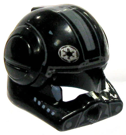 LEGO Star Wars Clone Trooper Helmet with Open Visor [Blue Paint Marking Loose]