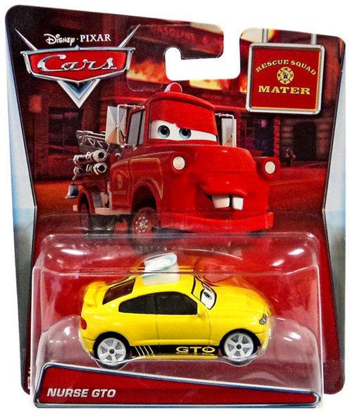 Disney / Pixar Cars Rescue Squad Mater Nurse GTO Diecast Car