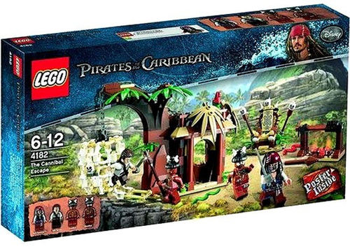 LEGO Pirates of the Caribbean The Cannibal Escape Set #4182